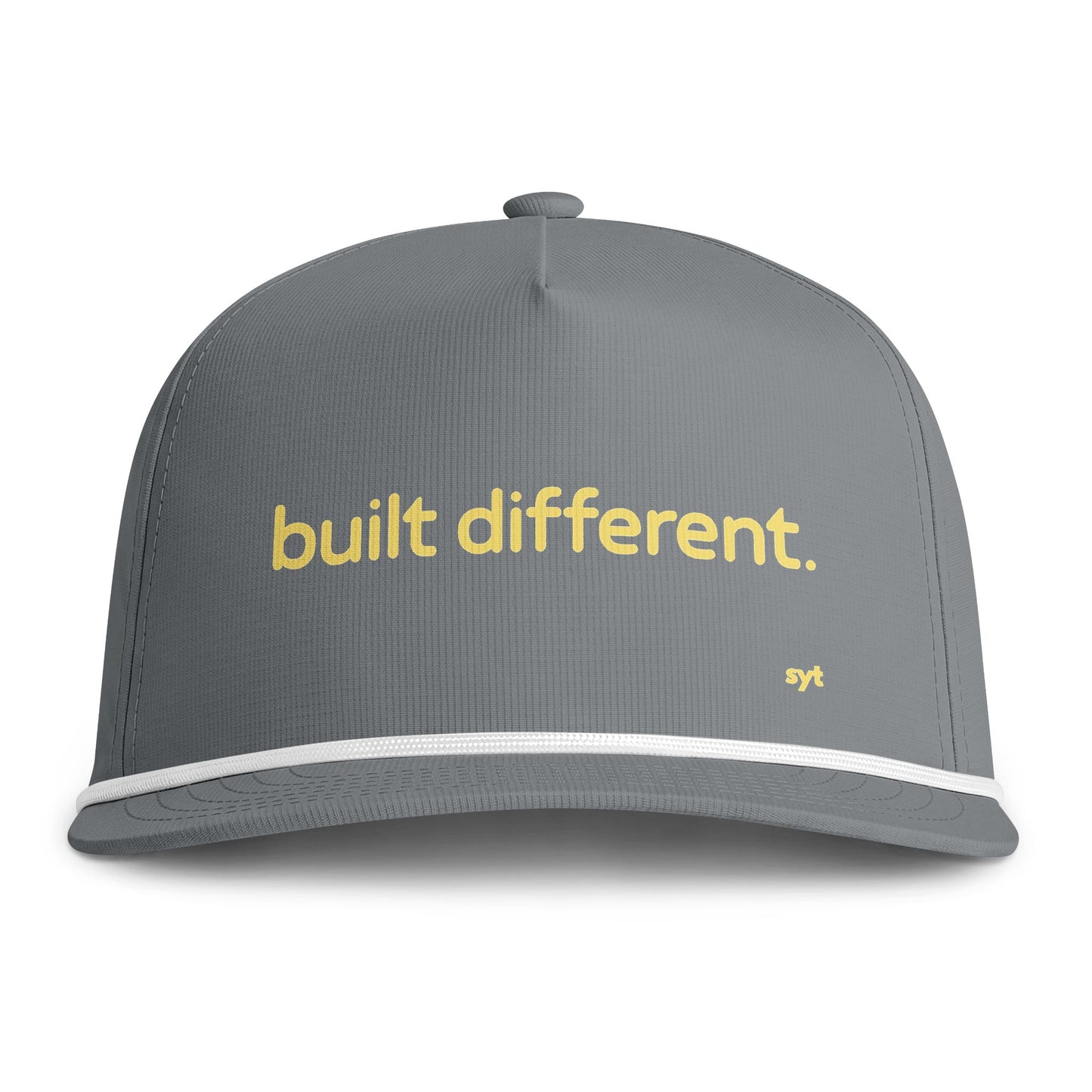 built different. Rope Cap — Sunwashed Casual Baseball Hat