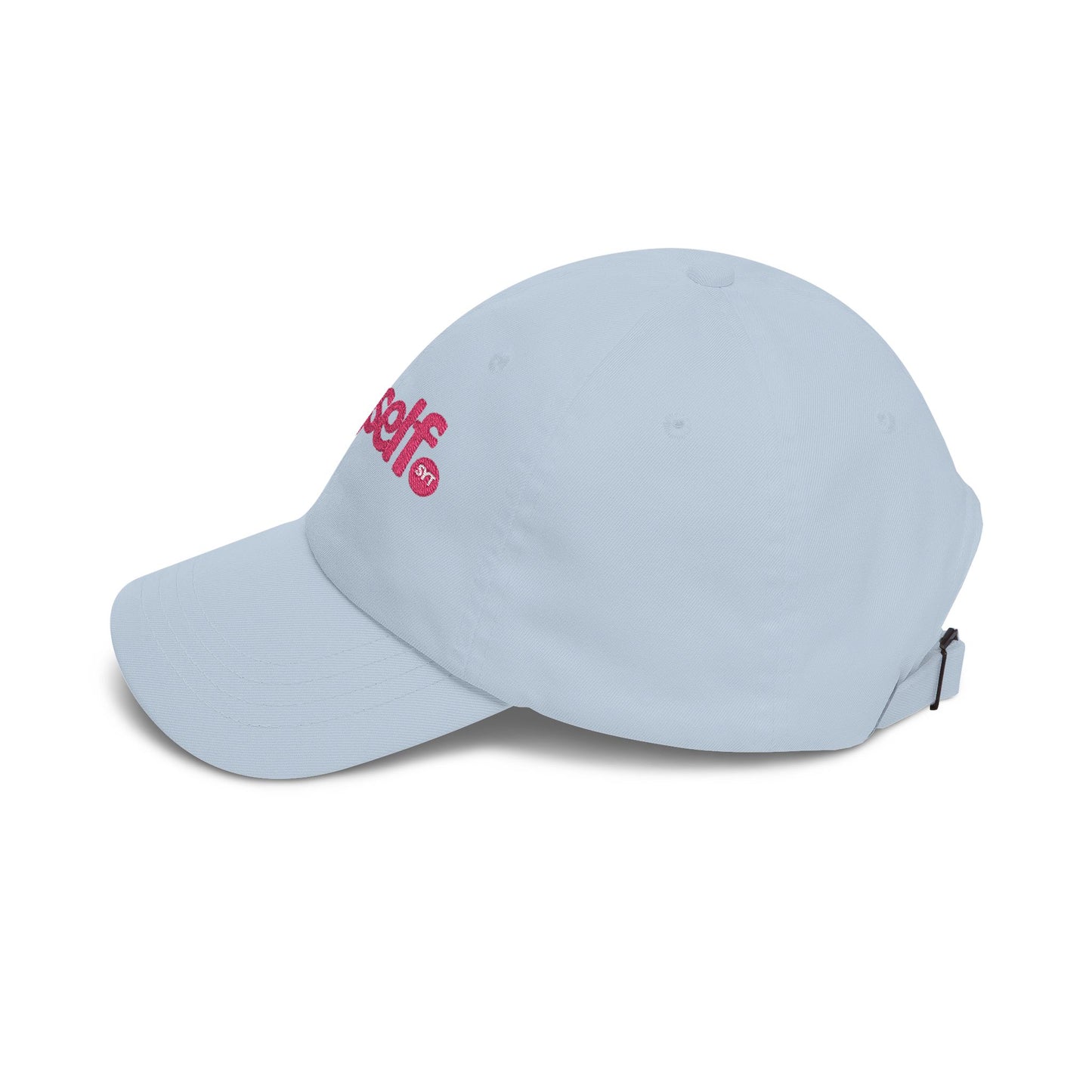 Classic Dad Cap — "Myself" Statement Embroidered Hat