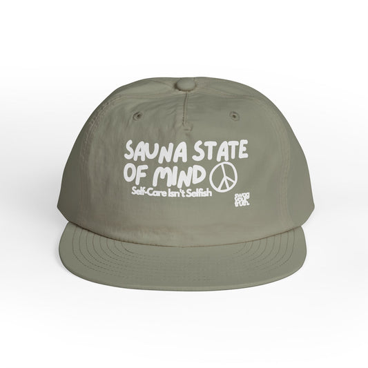 Surf Cap Active Wear with Sauna State of Mind Design