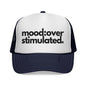 Mood: Over Stimulated Trucker Cap — Bold Graphic Mesh Hat