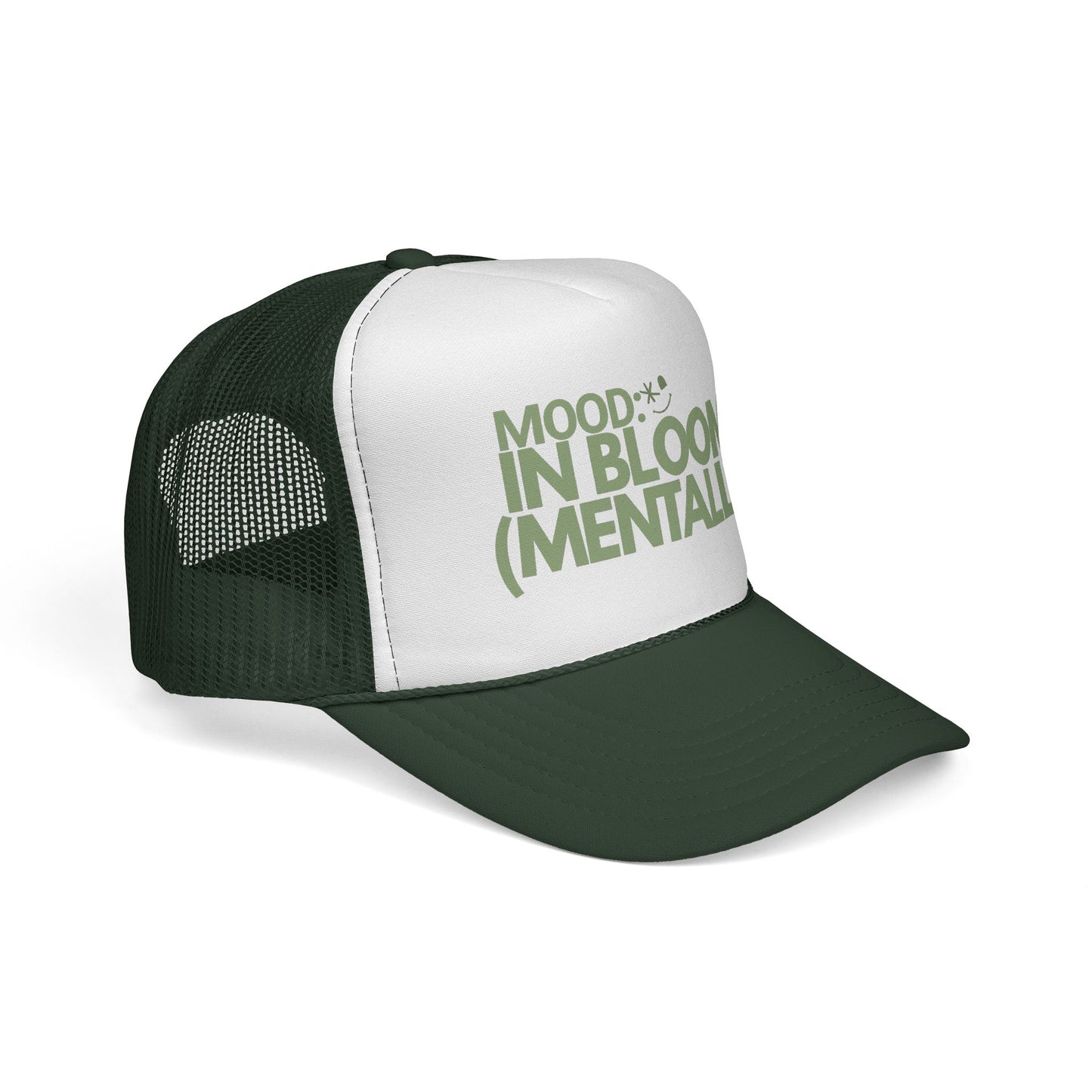 Mood In Bloom (Mentally) Trucker Cap — Mental Health Positivity Hat