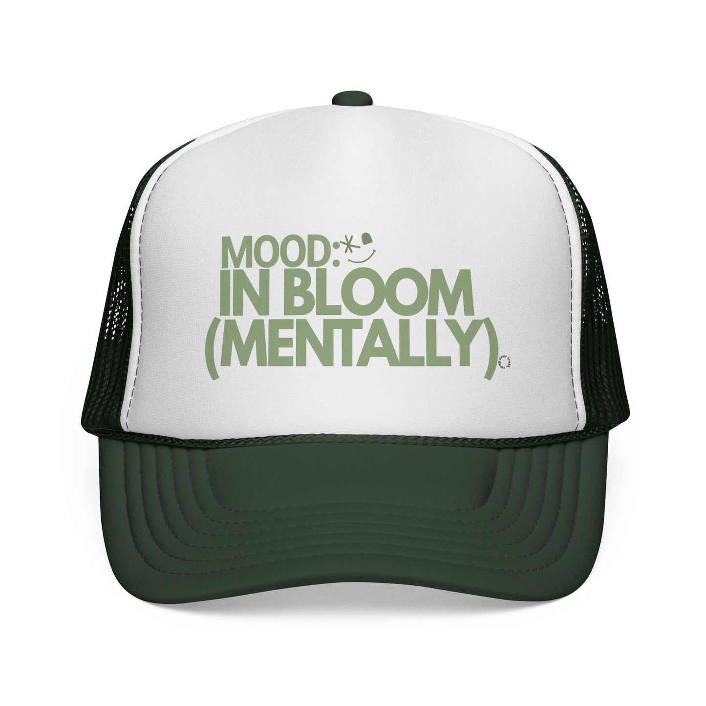 Mood In Bloom (Mentally) Trucker Cap — Mental Health Positivity Hat