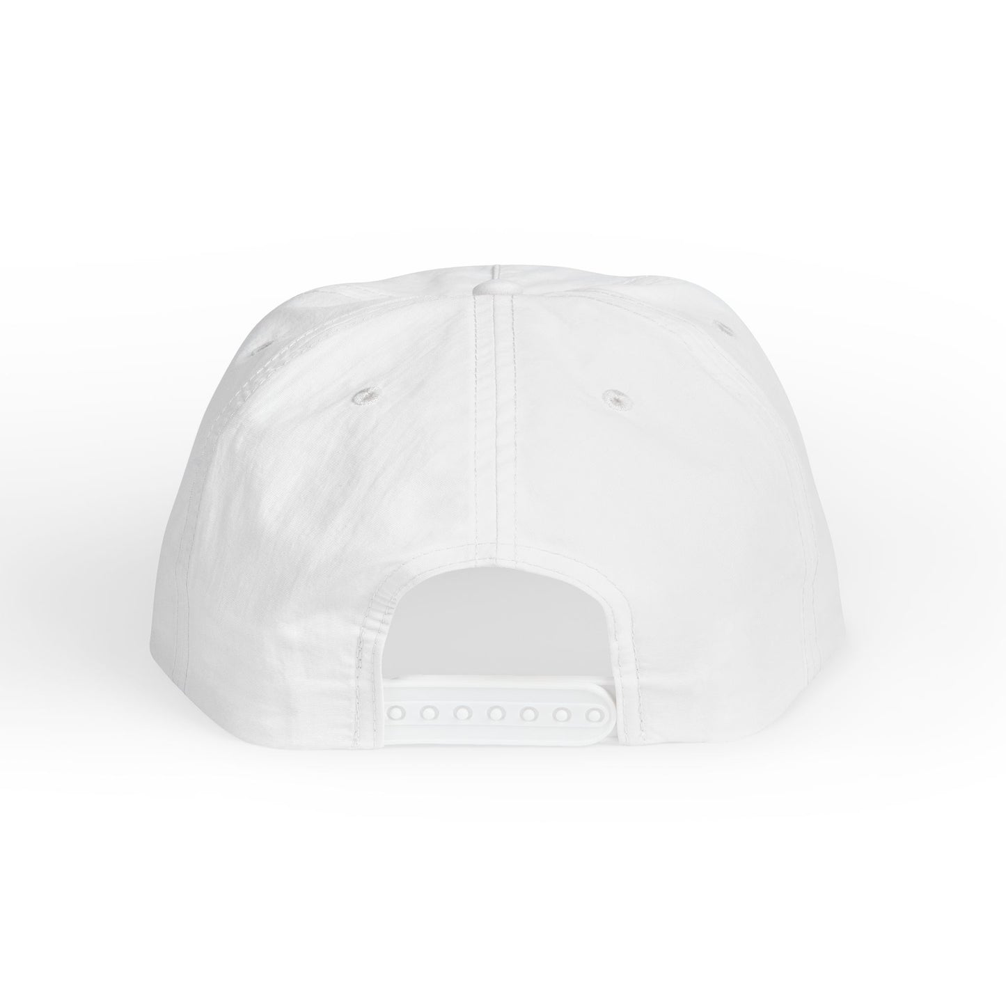 Extra AF Rainbow Surf Cap — White Beach Hat with Bold Pride Design