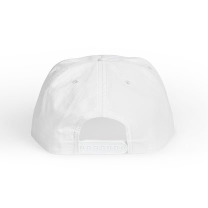 Extra AF Rainbow Surf Cap — White Beach Hat with Bold Pride Design