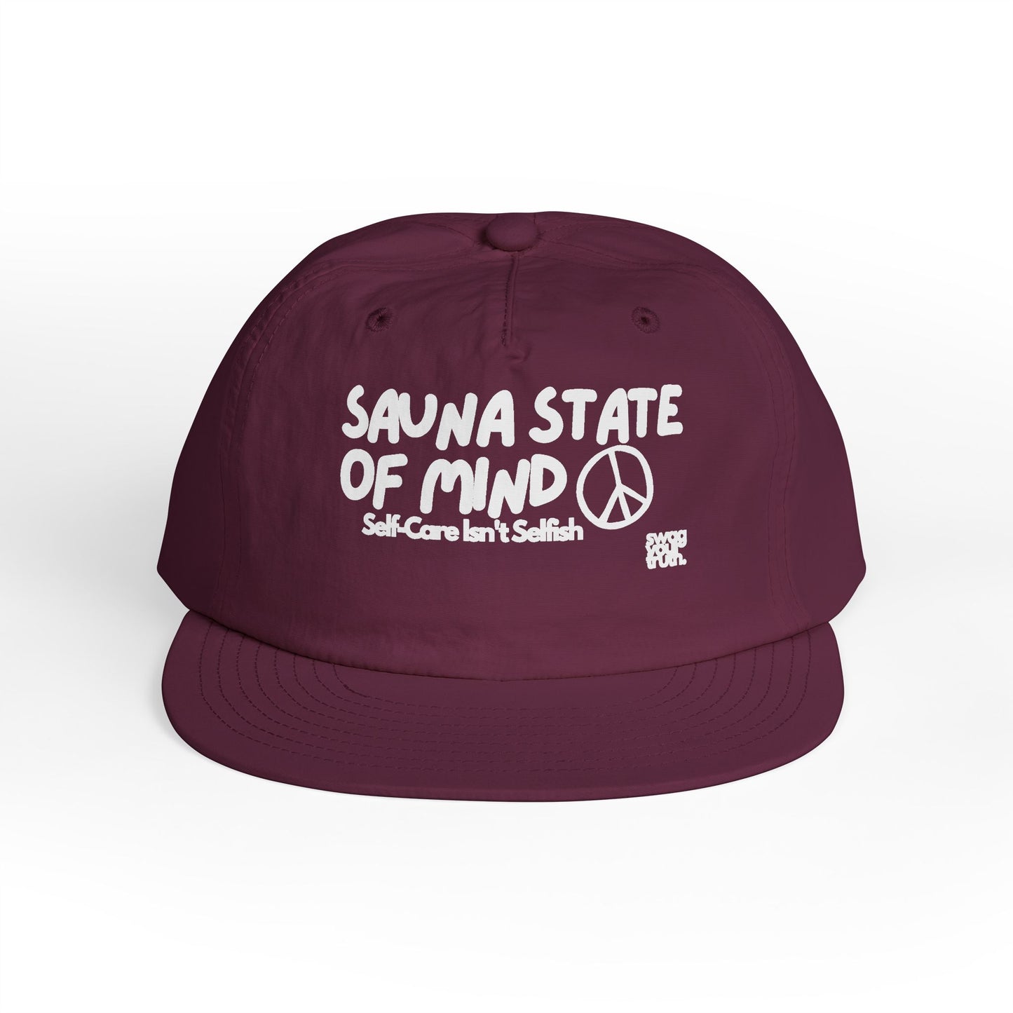 Surf Cap Active Wear with Sauna State of Mind Design