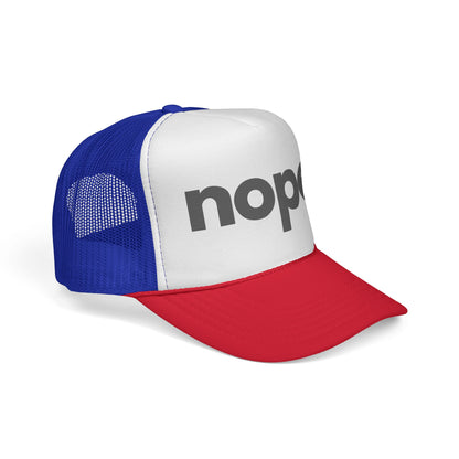 Offline Trucker Cap — Retro Minimalist Mesh Hat