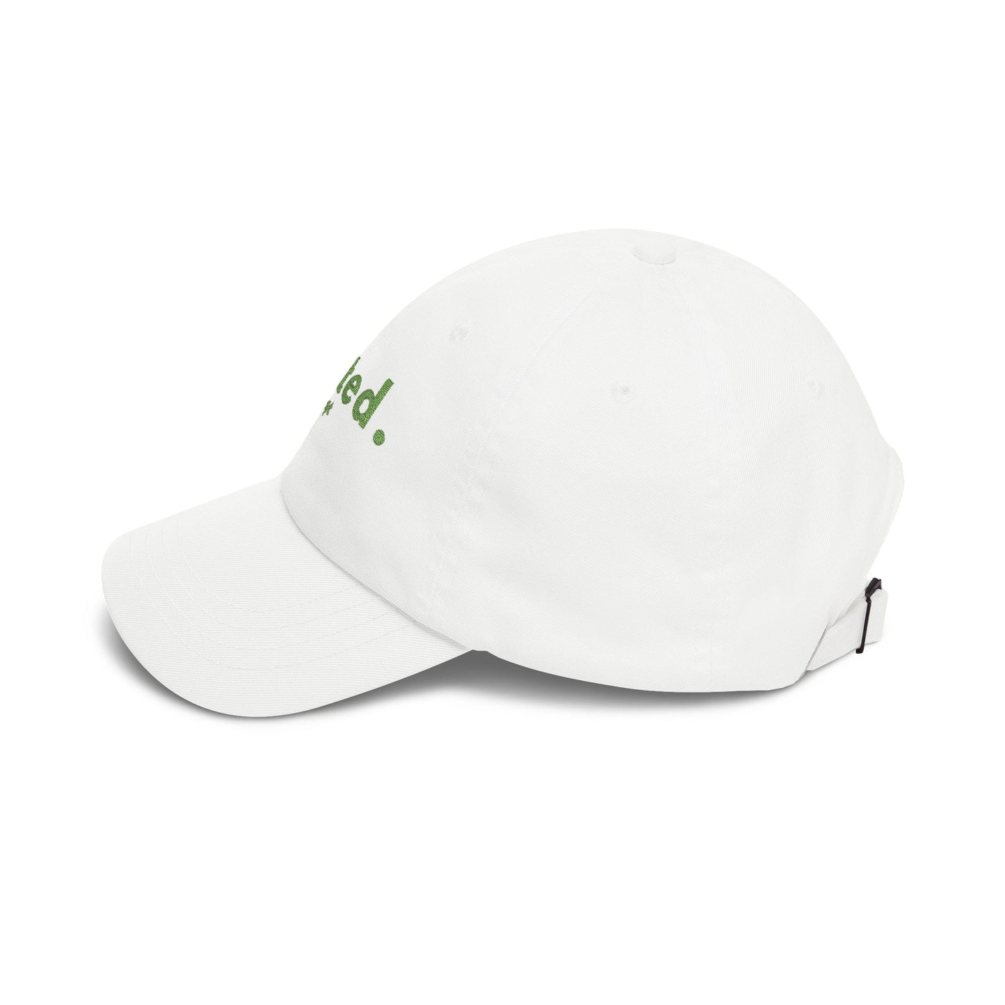 Noted Dad Cap — Minimal Floral Embroidered Baseball Hat