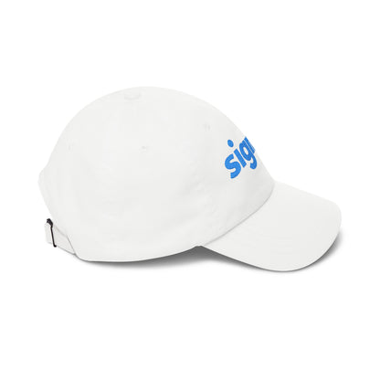Sigma Embroidered Classic Dad Cap — Minimal Retro Logo Baseball Hat