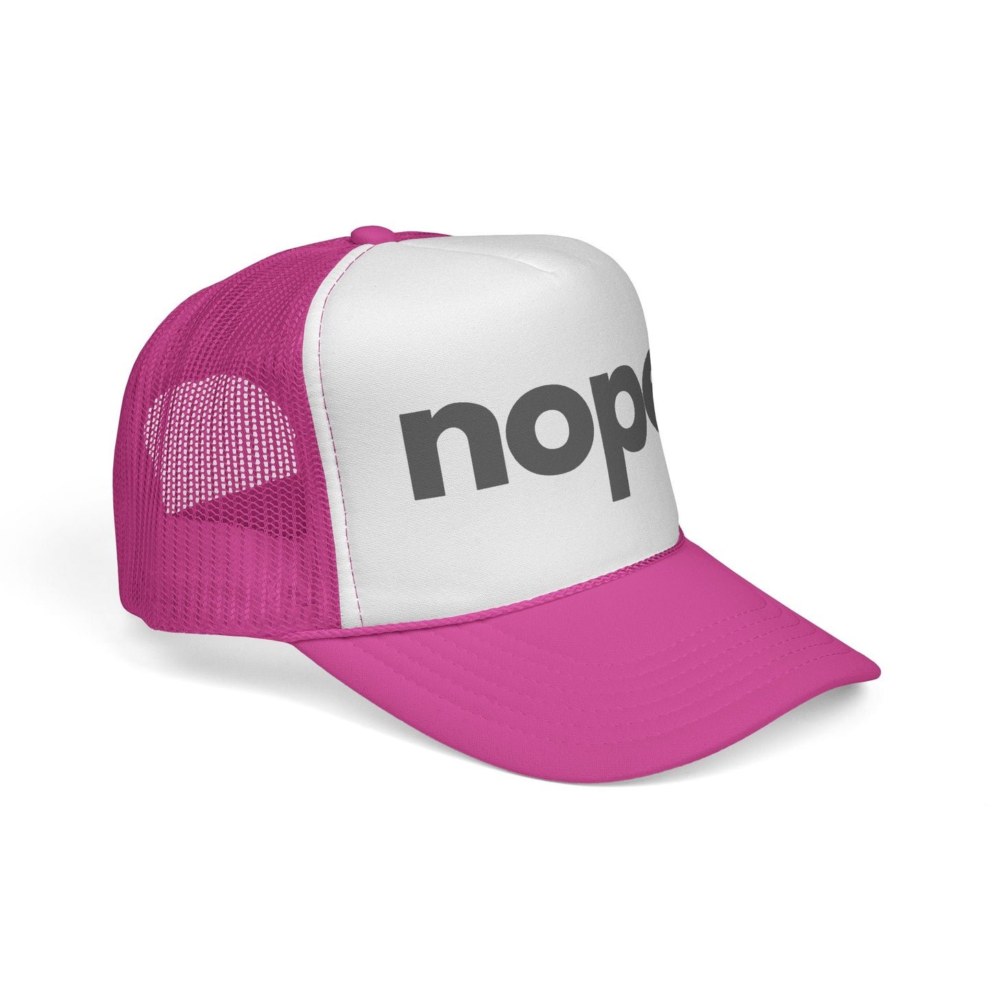 Offline Trucker Cap — Retro Minimalist Mesh Hat