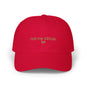 Not My Circus Dad Cap — Minimal Embroidered White Baseball Hat