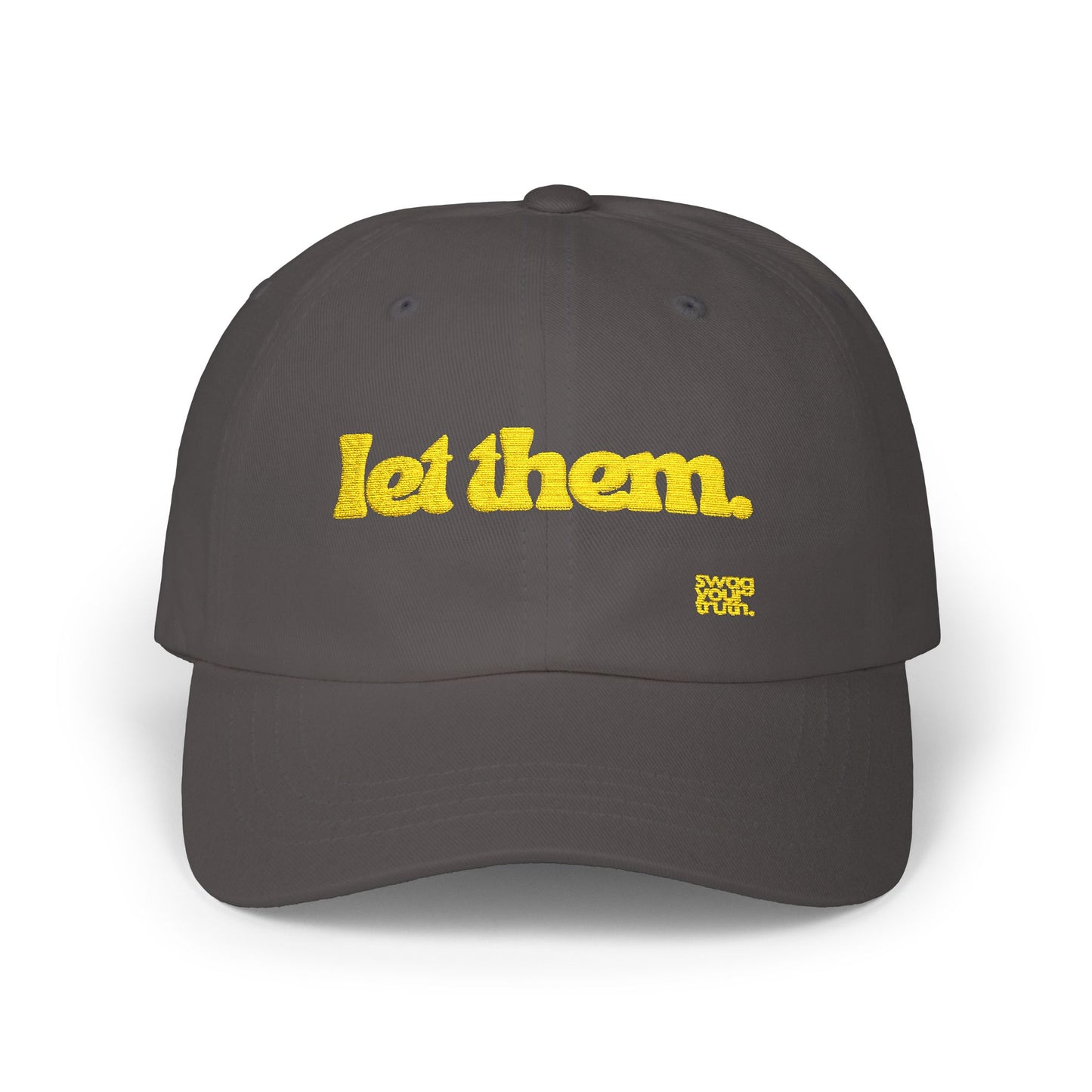 Stylish Dad Cap: Let Them Shine, Unisex Dad Hat, Casual Gift for Men, Summer Accessory, Adjustable Cap