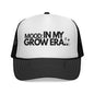 Trucker Cap — "Mood: In My Grow Era" Funny Retro Mesh Hat