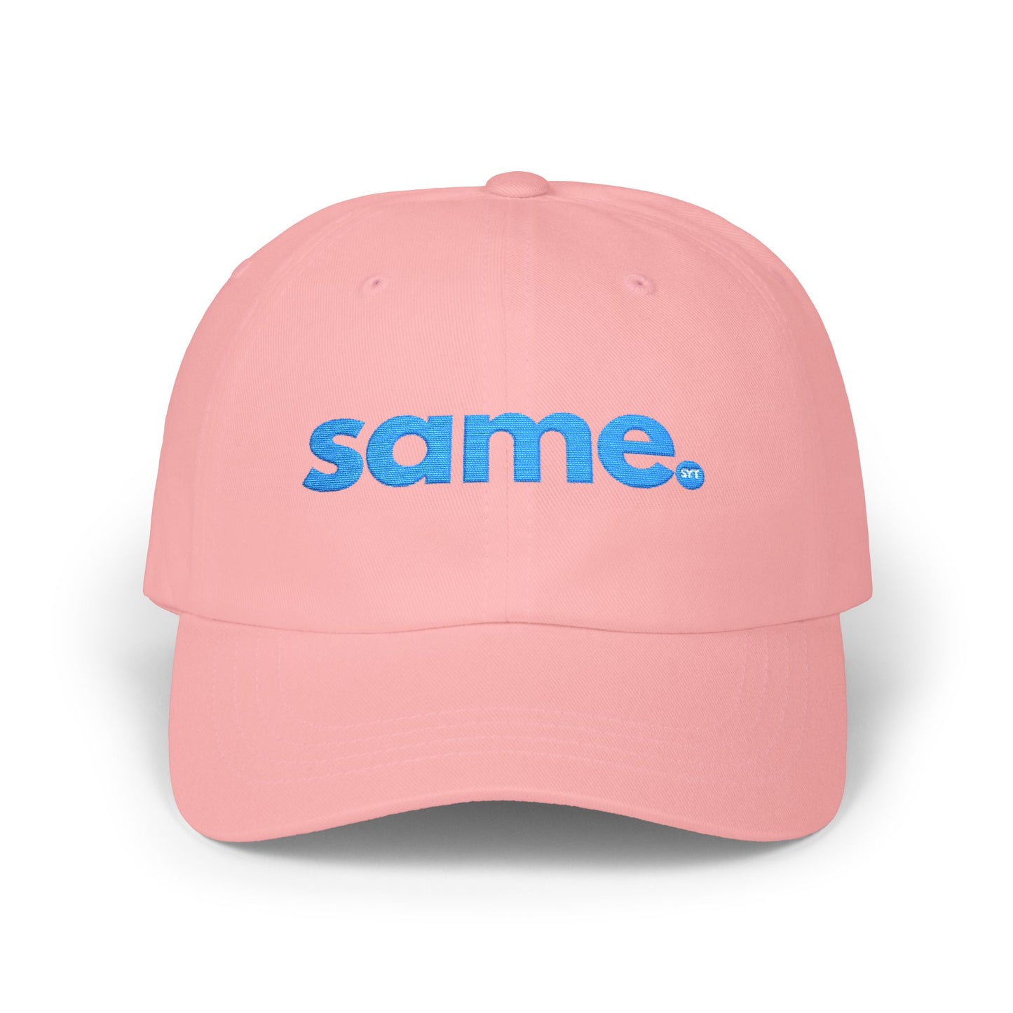 Same. Embroidered Dad Cap — Minimal Casual Baseball Hat