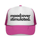 Mood: Over Stimulated Trucker Cap — Bold Graphic Mesh Hat