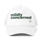 Mildly Concerned Trucker Cap — Retro Casual Foam Mesh Hat