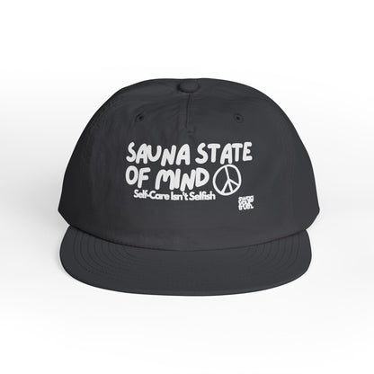 Surf Cap Active Wear with Sauna State of Mind Design