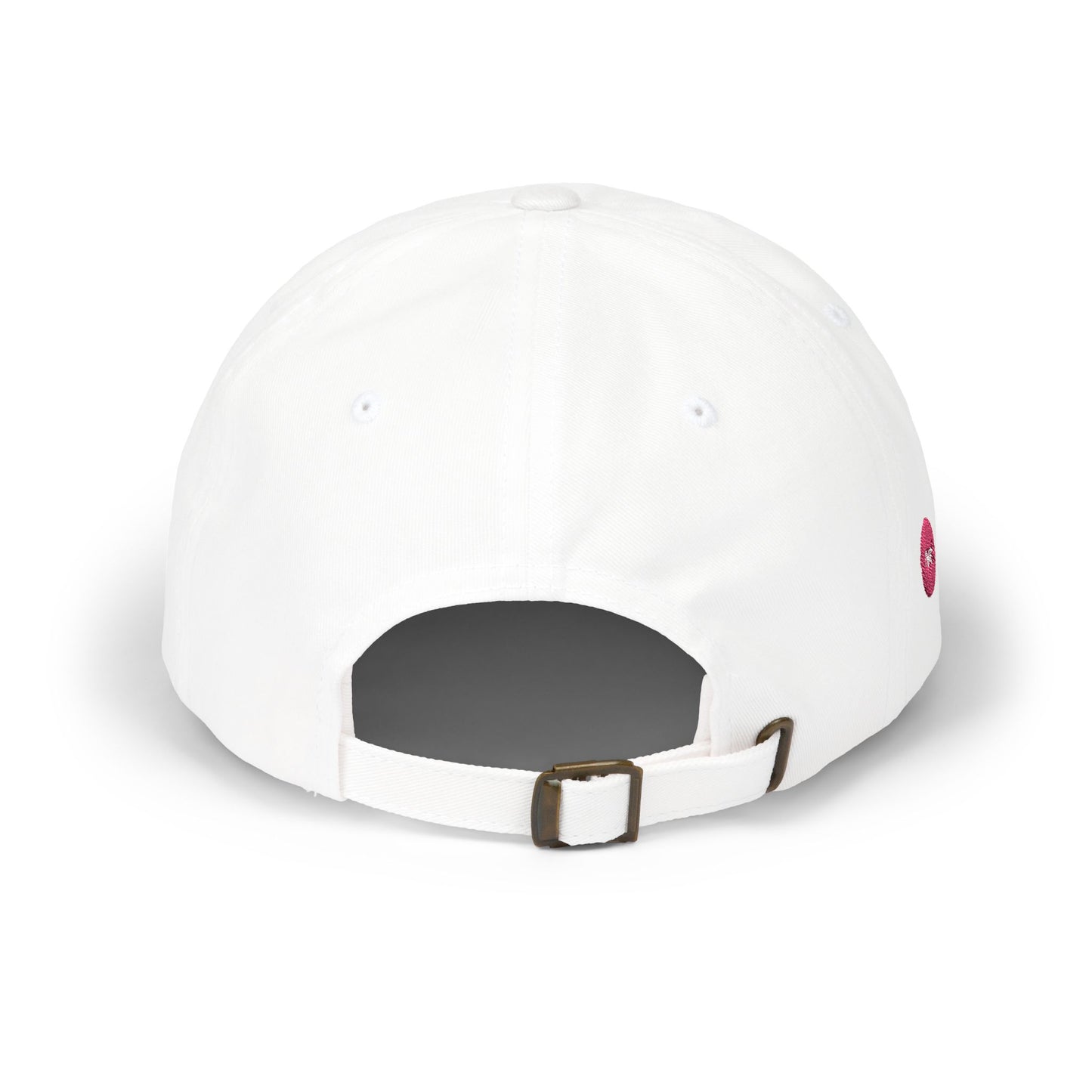 Dad Cap — "soft heart. rare soul." Embroidered Minimalist White Baseball Hat
