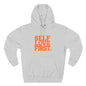 Self Love First Hoodie, Cozy Fleece Sweatshirt, Motivational Apparel, Gift for Her, Self-Care Reminder, Inspirational Wear