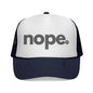Offline Trucker Cap — Retro Minimalist Mesh Hat