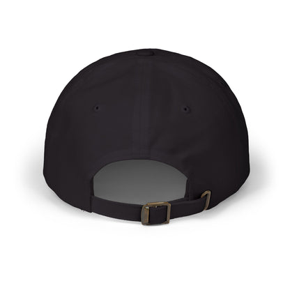 Dad Cap — "aura." Green Grass Embroidered Logo | Casual Eco Vibe Baseball Hat