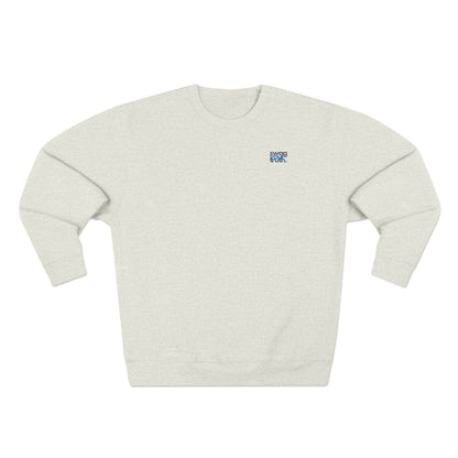 Comfy Crewneck Sweatshirt - 'Mentally Checked Out' Design