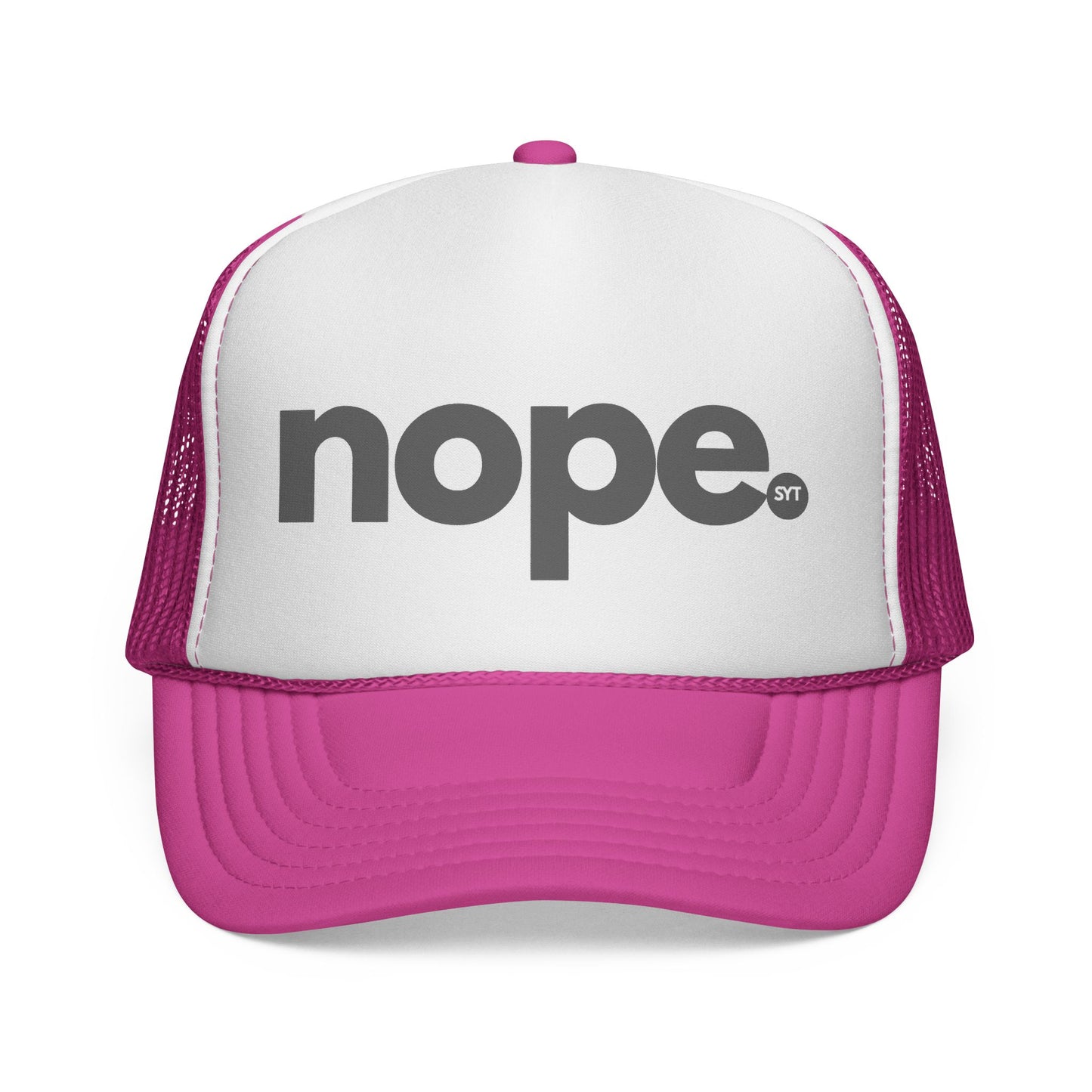 Offline Trucker Cap — Retro Minimalist Mesh Hat
