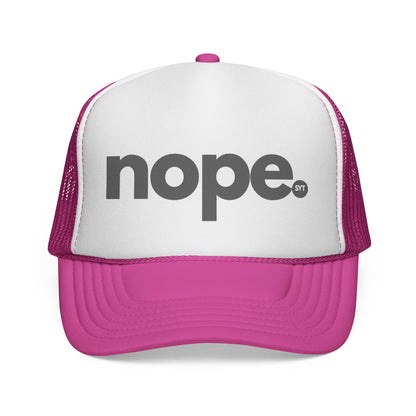 Offline Trucker Cap — Retro Minimalist Mesh Hat