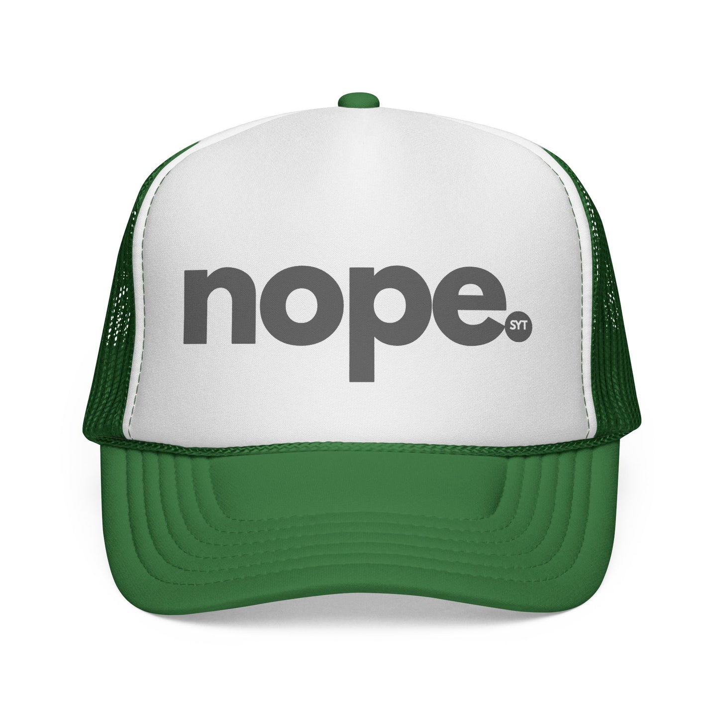 Offline Trucker Cap — Retro Minimalist Mesh Hat