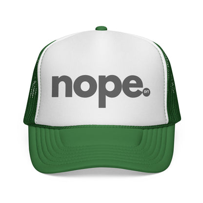Offline Trucker Cap — Retro Minimalist Mesh Hat