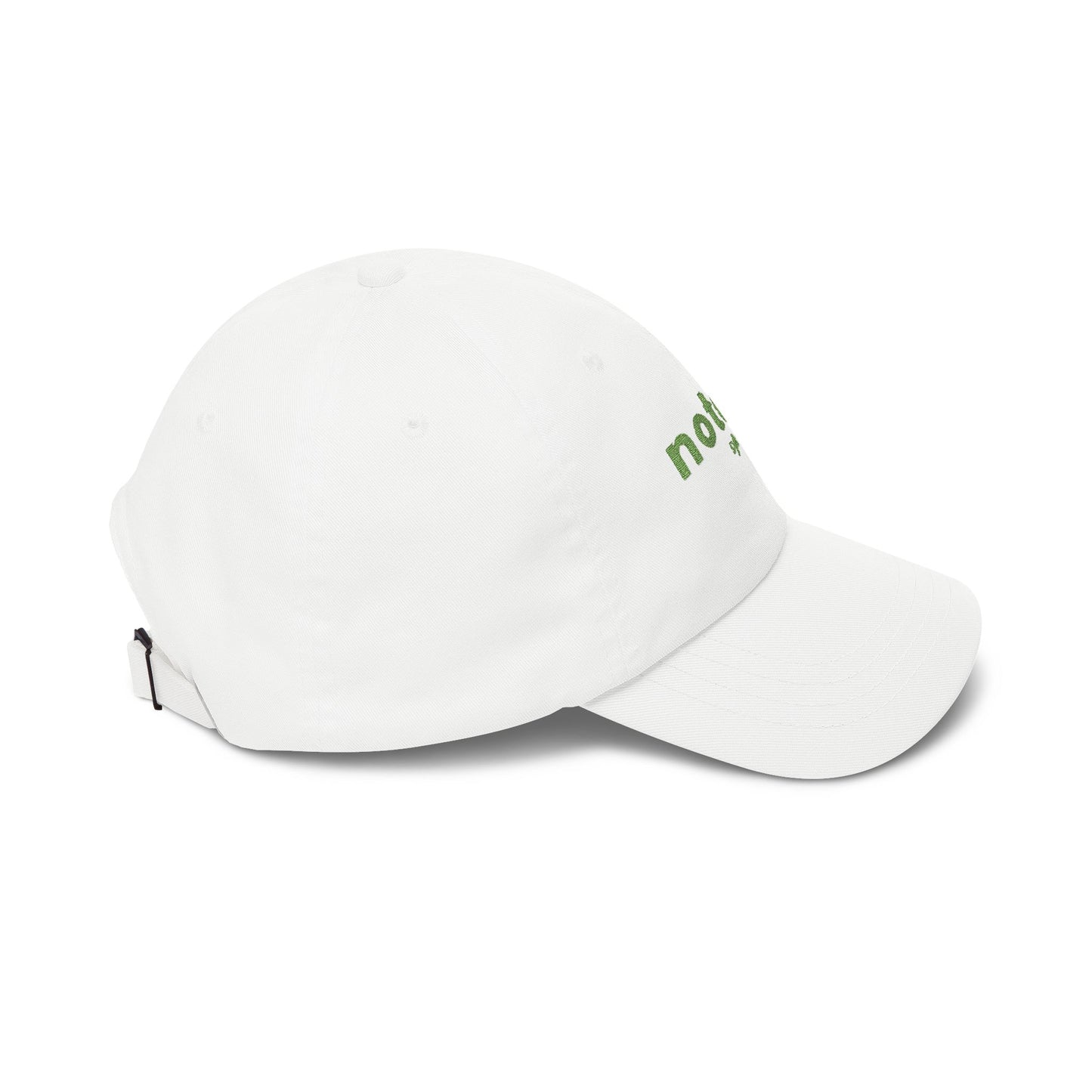 Noted Dad Cap — Minimal Floral Embroidered Baseball Hat