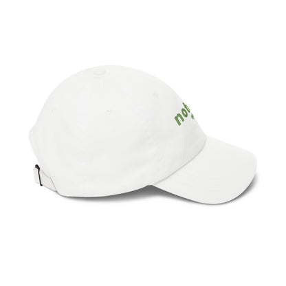 Noted Dad Cap — Minimal Floral Embroidered Baseball Hat