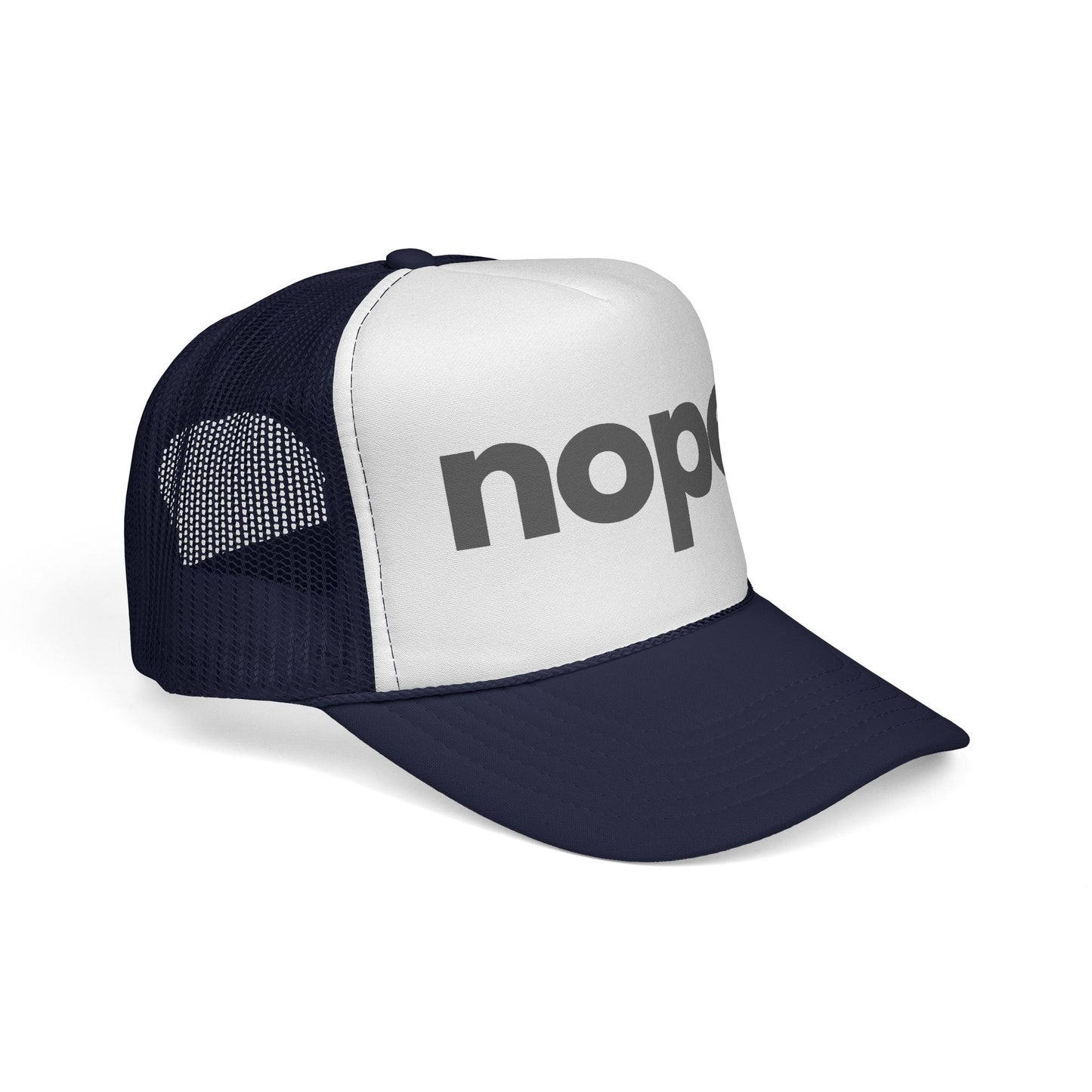 Offline Trucker Cap — Retro Minimalist Mesh Hat