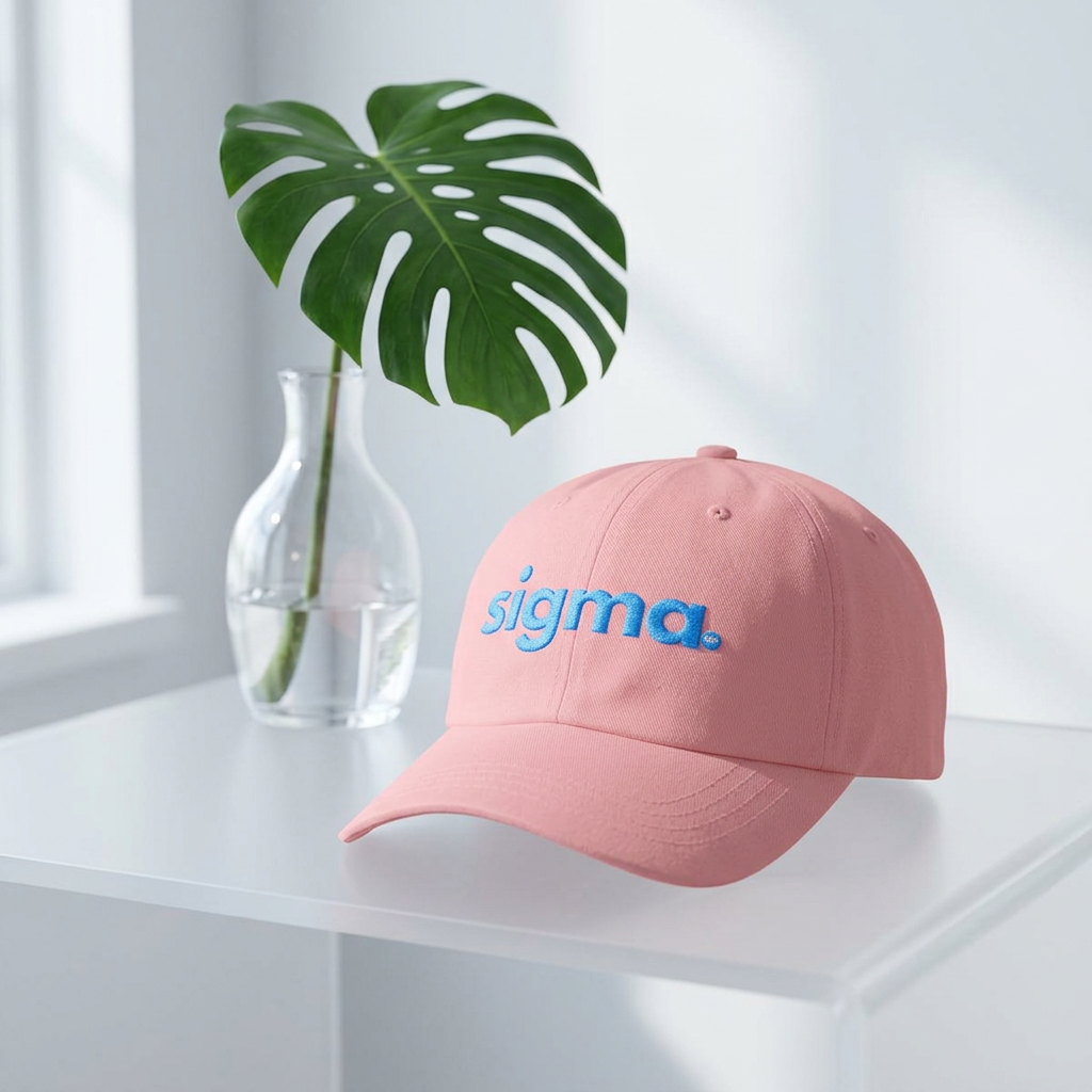 Sigma Embroidered Classic Dad Cap — Minimal Retro Logo Baseball Hat