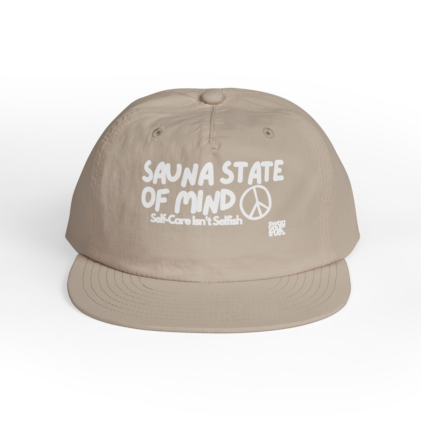 Surf Cap Active Wear with Sauna State of Mind Design