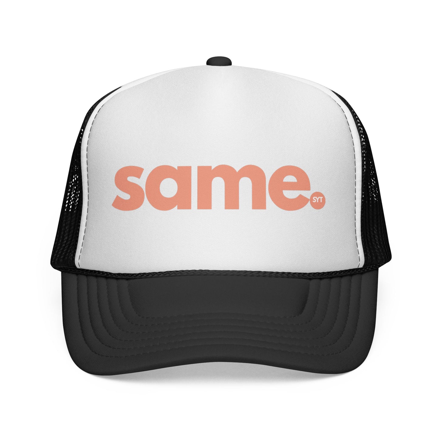 Same. Trucker Cap — Casual Graphic Mesh Hat