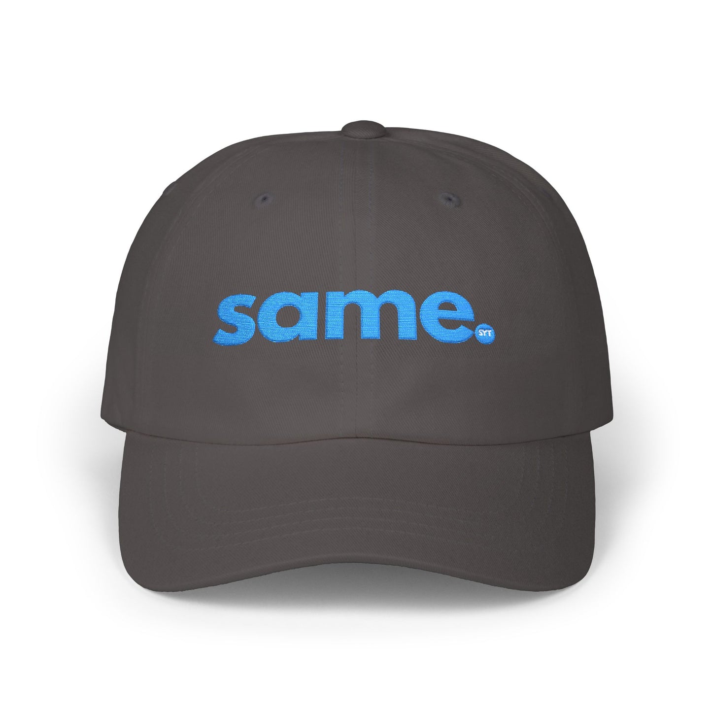 Same. Embroidered Dad Cap — Minimal Casual Baseball Hat