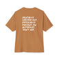 Checked Out Oversized Tee - Unisex