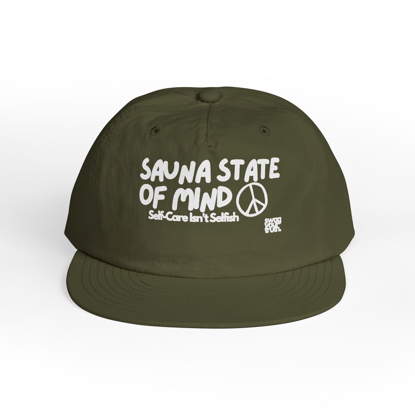 Surf Cap Active Wear with Sauna State of Mind Design