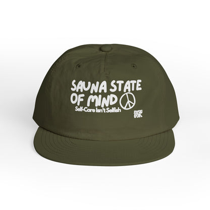 Surf Cap Active Wear with Sauna State of Mind Design