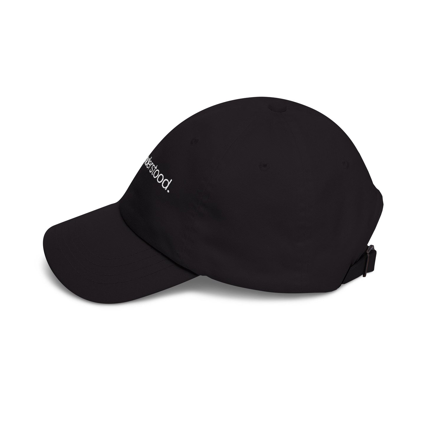 Dad Cap - Minimal White Classic "Dad" Embroidered Baseball Hat