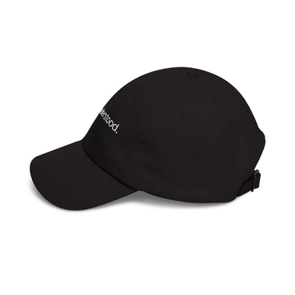 Dad Cap - Minimal White Classic "Dad" Embroidered Baseball Hat