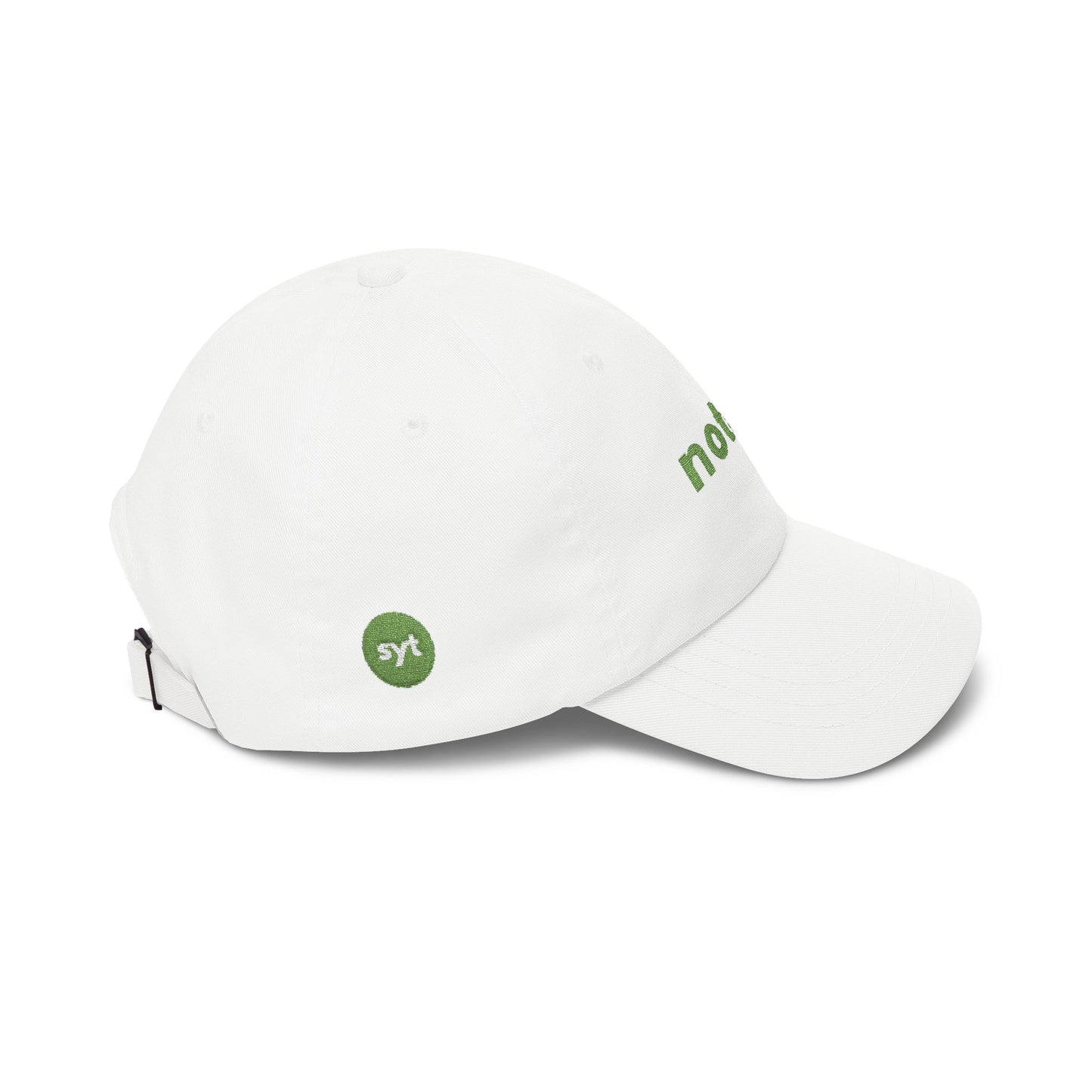 Noted Dad Cap — Minimal Floral Embroidered Baseball Hat