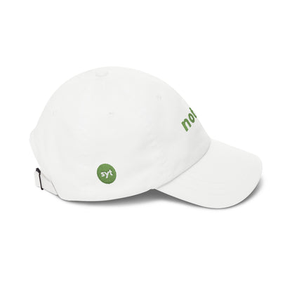 Noted Dad Cap — Minimal Floral Embroidered Baseball Hat