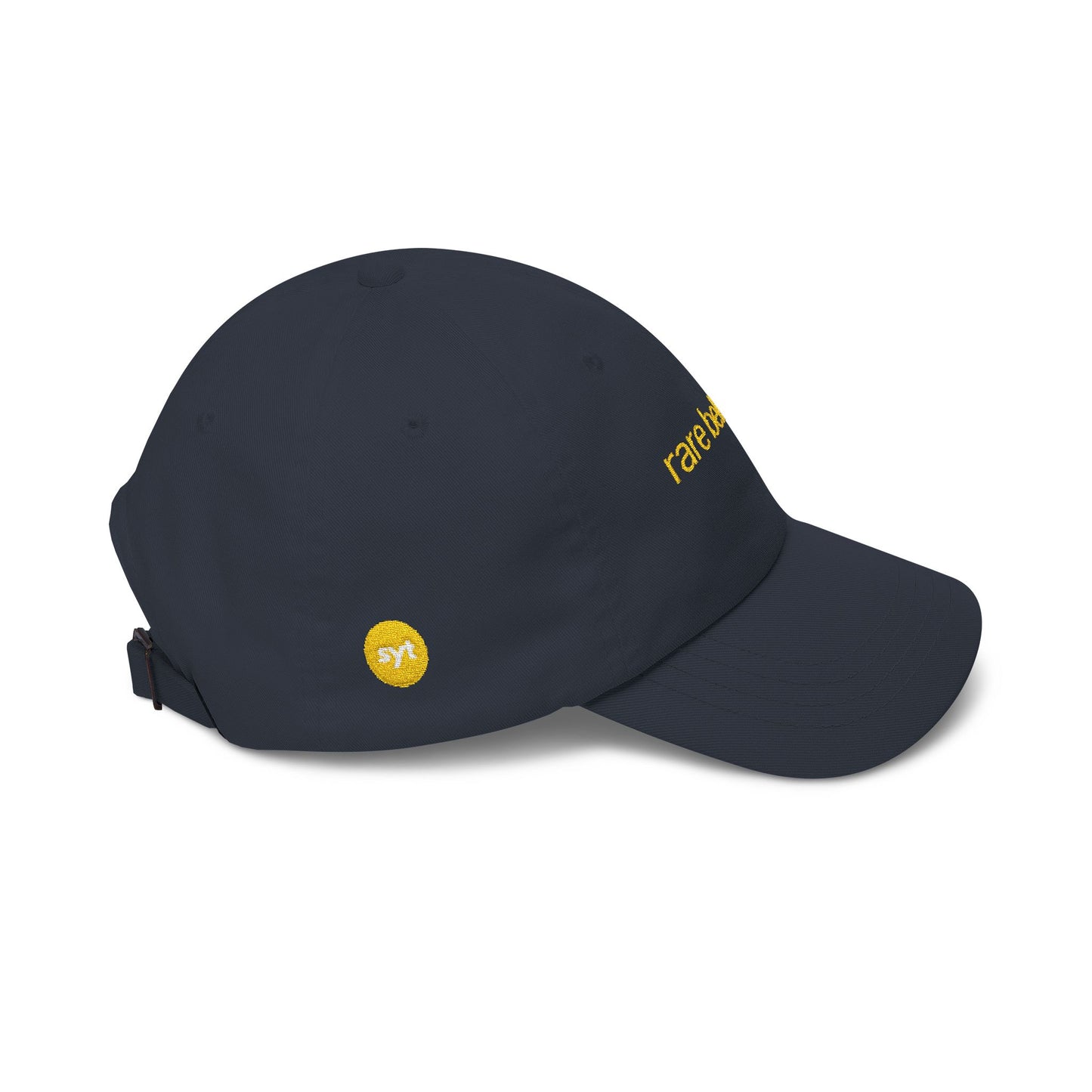 Dad Cap — "rare behavior" Embroidered White Baseball Hat