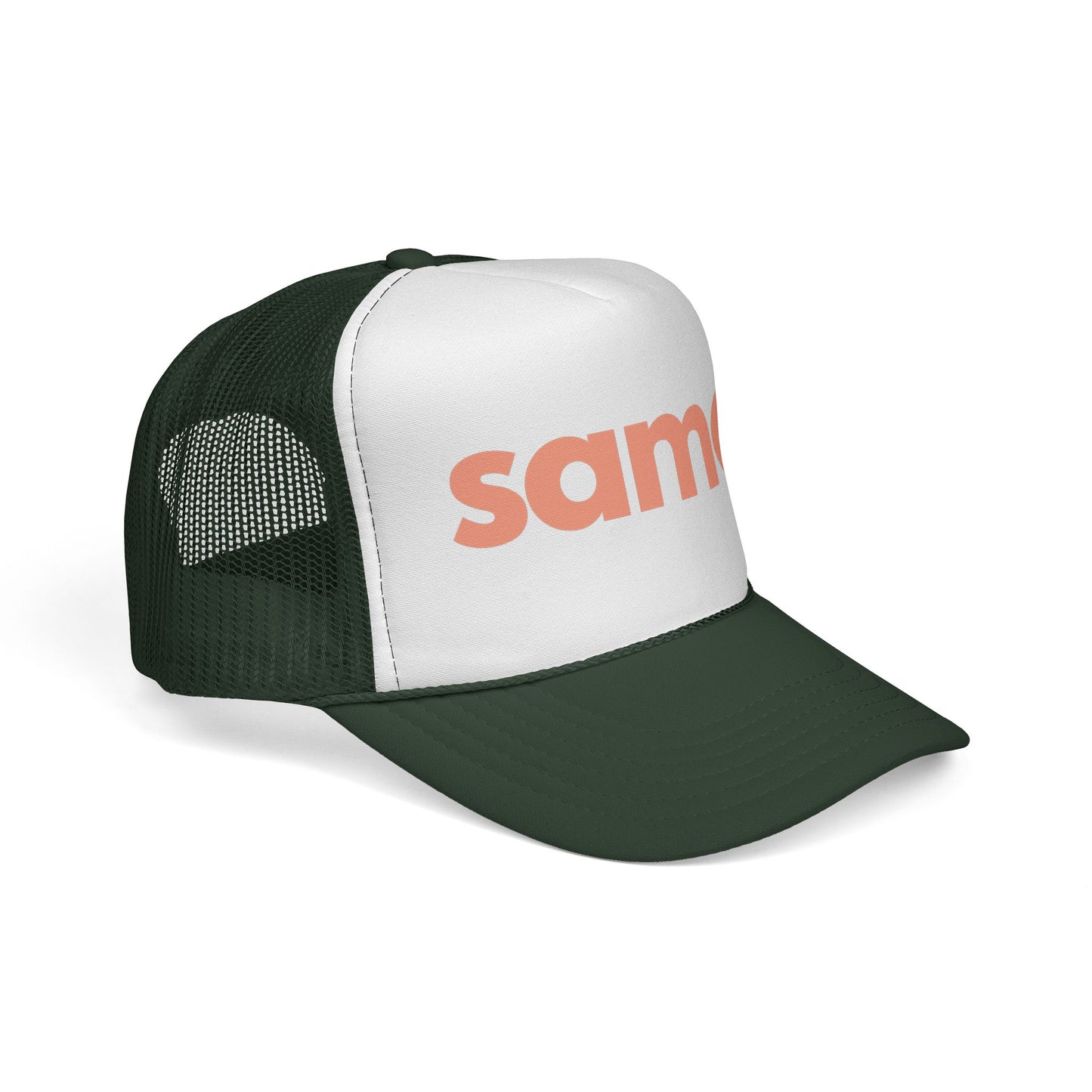 Same. Trucker Cap — Casual Graphic Mesh Hat