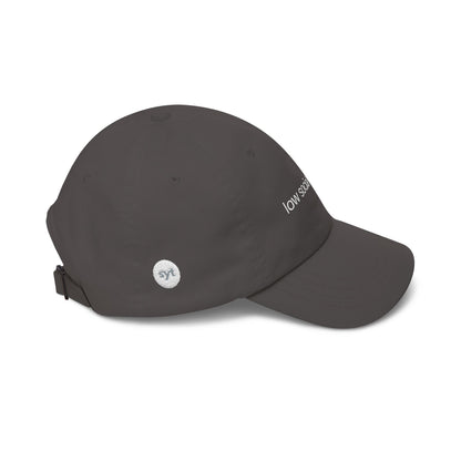 Low Social Battery Dad Cap — Embroidered Funny Introvert Hat
