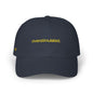Dad Cap — "overstimulated." Embroidered Minimalist Hat