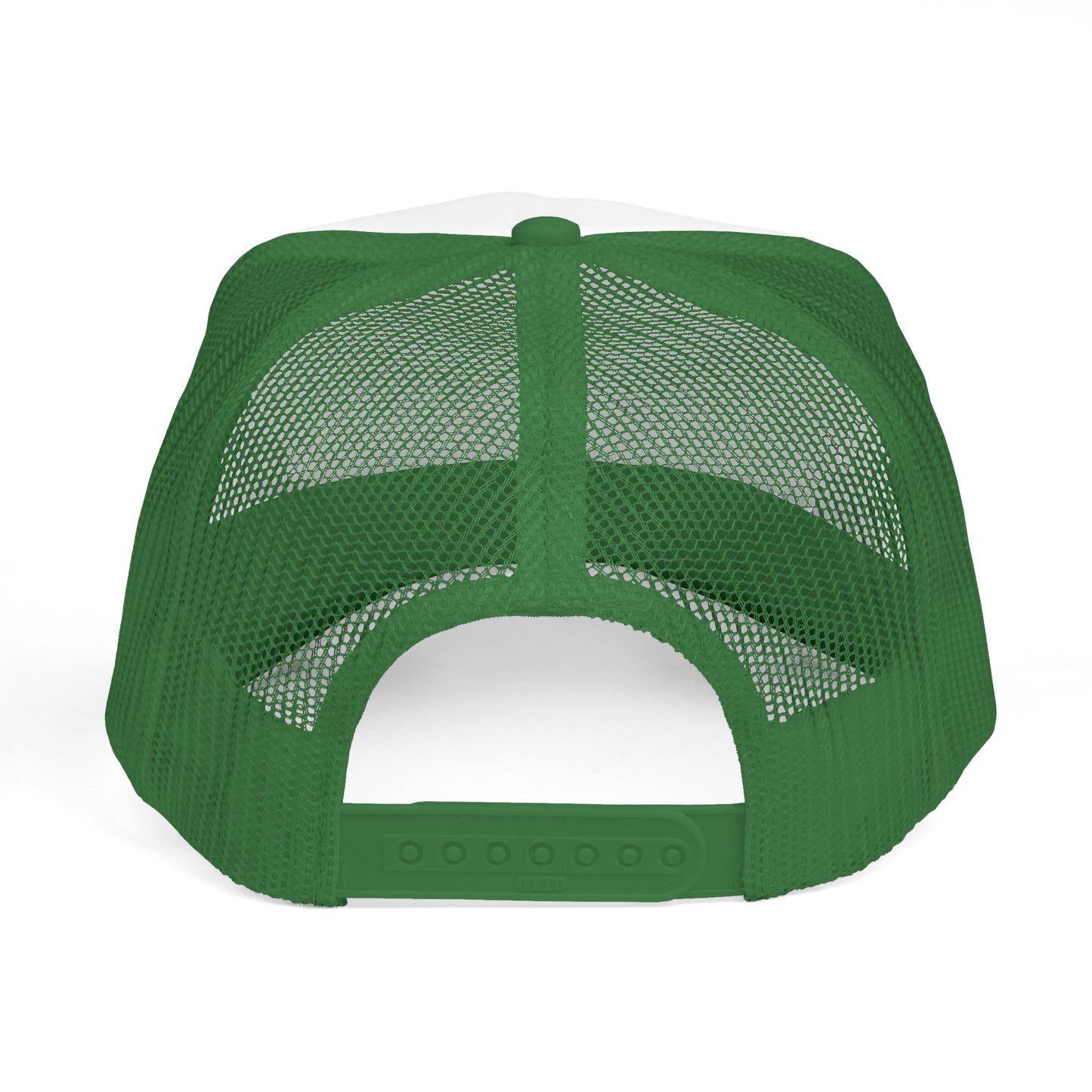 Trucker Cap — "mood: * calm AF (almost functioning.)" Neon Green Graphic