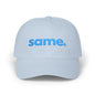 Same. Embroidered Dad Cap — Minimal Casual Baseball Hat