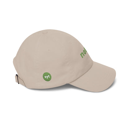 Noted Dad Cap — Minimal Floral Embroidered Baseball Hat